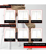 Pantaloni chino elasticizzabili da uomo in cotone twill su misura... - $833.79 MXN