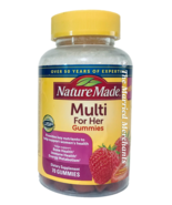 Nature Made Multi For Her Gummies 70 each Free US Ship 4/2024 FRESH! - $9.99