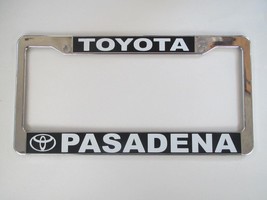 Toyota Pasadena License Plate Frame Dealership Plastic - $17.60