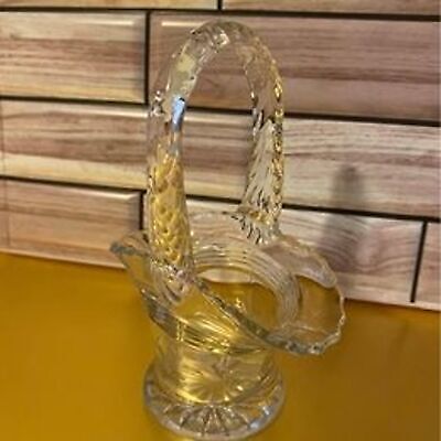 Beautiful Vintage Glass Toothpick Basket [Item 133] - $6.80