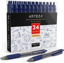 Pack Of 24 Blue Roller Ball Pens, 0.7Mm Medium Point,, And Sketching. - $40.98