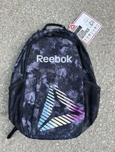 NWT Reebok Ocean Backpack Sports Training Bag Black Marble - £19.77 GBP