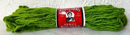 Aunt Lydia&#39;s Heavy Rug Yarn Vintage NEW Old Stock Rayon/Cotton Grass Green #615 - £5.26 GBP