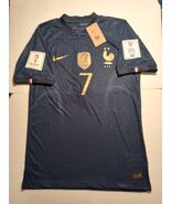 Antoine Griezmann France 2022 World Cup Qatar Match Slim Blue Home Socce... - $90.00