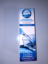 Filter 4  PLF-UKF8001 Replacement  Refrigerator Ice &amp; Water Filter Pure Life - £11.00 GBP