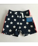 Celebrate Boys Patriotic Toddler Baby Shorts Red White Blue Stars July 4... - £11.96 GBP
