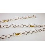 K. Brunini Sterling Silver and 18k Gold Twig Loop Chain Necklace 23&quot; - €6.695,36 EUR