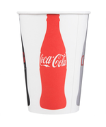 RNP16C-44045 Coke 16-18 Oz. Poly Paper Cold Cup - 1000/Case by - €153,37 EUR
