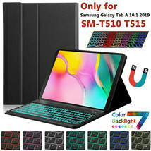 For Samsung Galaxy Tab A 10.1 2019 SM-T510 SM-T515 Bluetooth Keyboard St... - $153.43