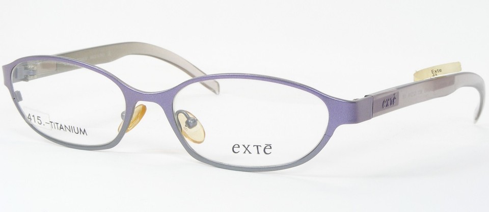 EXTE EX49 9C1 Gradient Lavender RARE EYEGLASSES TITANIUM FRAME 52-16-135... - $198.00
