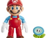 Action Figure 4 Inch Ice Mario Collectible Toy With Ice Flower Accessory () - $47.99