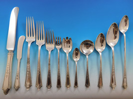 Virginia Lee by Towle Sterling Silver Flatware Set 8 Service 111 Pcs Dinner - £6,098.55 GBP