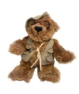 Dan Dee Collectors Choice Brown Bear Plush Stuffed Animal Toy Teddy Vest... - $14.84