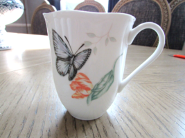 Lenox Butterfly Meadow Coffee Tea Mug Eastern Tailed Blue Butterfly  LeLuyer - £7.74 GBP