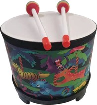 8-Inch Wooden Drum, Cute (1 Pc\.), Percussion Instrument With Two Mallets. - £29.28 GBP