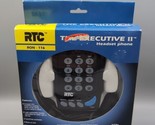 RTC EXECUTIVE II PHONE Landline Vintage HEADSET TELEPHONE NEW RON-116 90... - $58.04