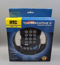 RTC EXECUTIVE II PHONE Landline Vintage HEADSET TELEPHONE NEW RON-116 90... - £45.37 GBP
