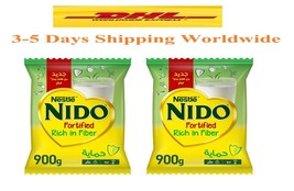 Nestle Nido Fortified Powder Milk Rich In Fiber With Iron Zink &amp; Calcium... - £73.28 GBP