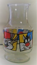 Anchor Hocking Looney Tunes juice ice tea lemonade carafe Tweety Sylvester Taz  - £7.87 GBP