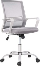 Ergonomic Office Chair Grey Desk Chair, Mesh Computer Chair Home Office Desk - $94.99