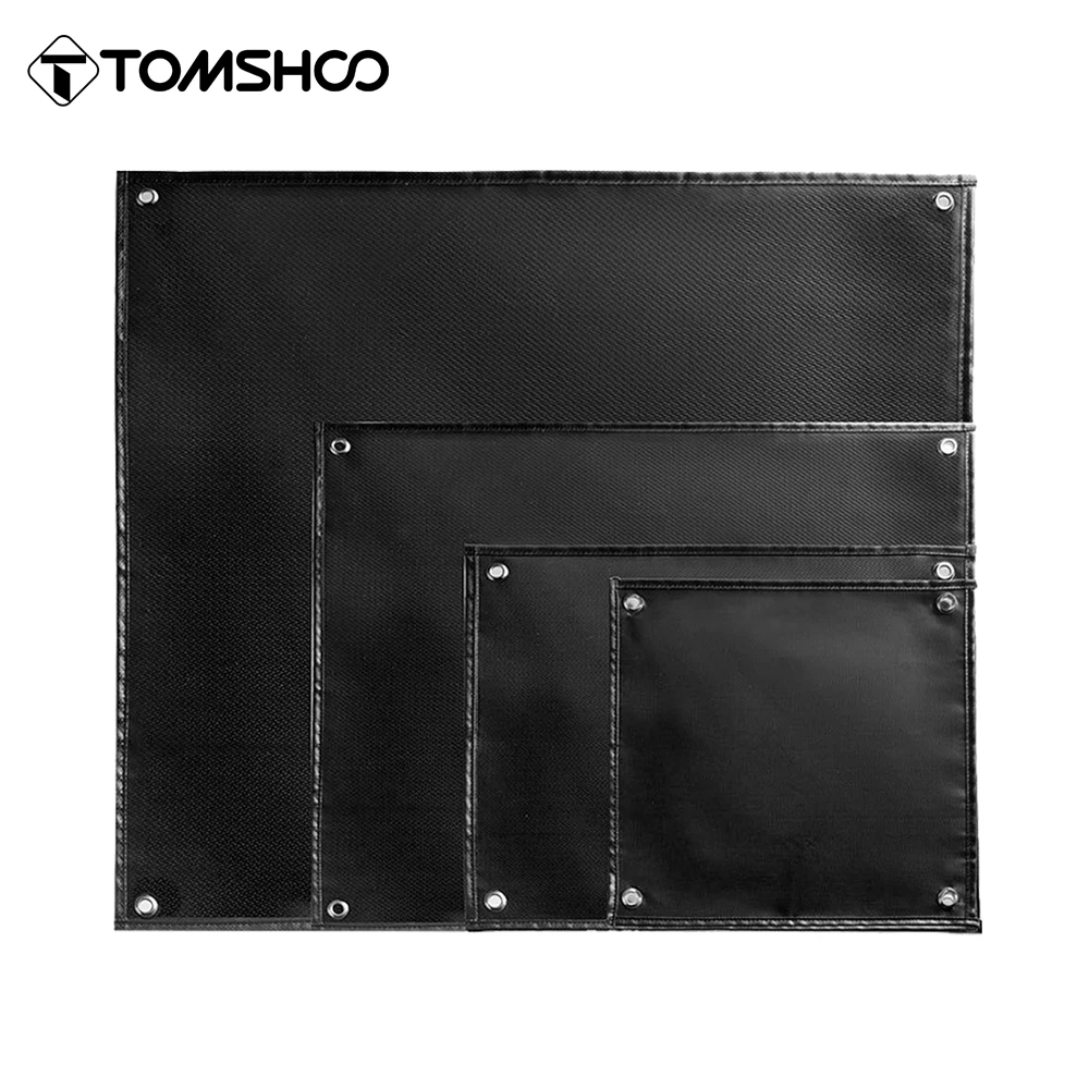 Tomshoo Under Grill Mat Fire Pit Deck Patio Ember Mat Fireproof Mat Grill Pad - £12.26 GBP+