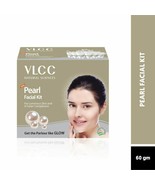 VLCC Pearl Single Facial Kit For Luminous Skin &amp; A Fairer Complexion, 60gm - £9.65 GBP