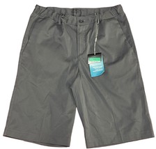 Nike Golf Shorts Youth Boys Dri-Fit Dark Gray Solid Size XL New With Tags! - $20.24