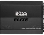 BOSS Audio Systems Elite BE1500.1 Monoblock Car Amplifier - 1500 Watts, ... - $108.29