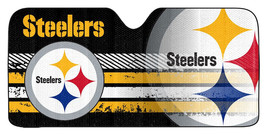 Pittsburgh Steelers Auto Sun Shade - 59&quot;x27&quot; - $1,126.25 MXN