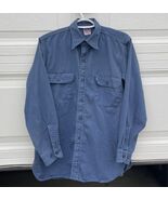 Vintage 50’s Penneys Big Mac Cotton Work Button Up Shirt Size Medium - $115.82