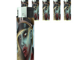 Scary Zombie D3 Set of 5 Electronic Refillable Butane - $15.79