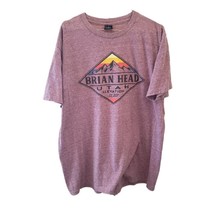 Prairie Mountain Brian Head Utah Men&#39;s Short Sleeve T-Shirt - £9.88 GBP