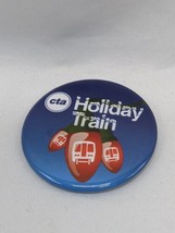CTA Holiday Train Chicago Illinois 2&quot; Pinback - £20.96 GBP