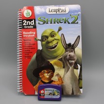 Shrek 2 LeapFrog LeapPad Reading Storybook &amp; Cartridge 2nd Grade - £4.66 GBP