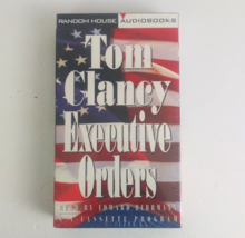 New Executive Orders By Tom Clancy AudioBook 4 Cassette Abridged 6 Hours Sealed - £4.64 GBP