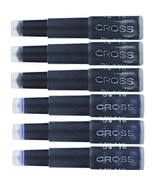 Cross Fountain Pen Ink Cartridge 6 Per Card - Blue/Black Wash - £17.12 GBP
