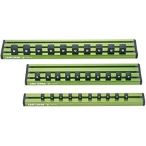 CRAFTSMAN V-SERIES Socket Organizer, Magnetic, Green, 3 Piece (CMMT92002V) - $89.68