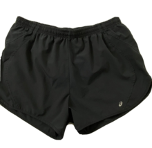Asics Running Shorts Womens size Large Elastic Waist Pants Liner Pockets... - $19.79