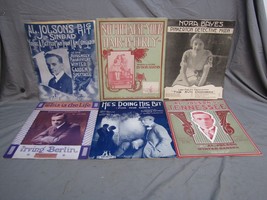 Antique Lot of 1900s Assorted Sheet Music #165 - £19.77 GBP