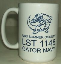 USN US Navy LST 1148 USS Sumner County ceramic coffee mug - $15.00