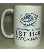 USN US Navy LST 1148 USS Sumner County ceramic coffee mug - $15.00
