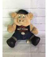 VTG Harley Davidson Motorcycle Plush Biker Hog Stuffed Animal Toy Roadst... - £7.81 GBP