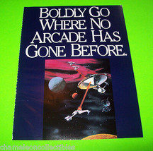 Star Trek 1983 Original Video Arcade Game Flyer As Is Vintage Promo Artwork - £15.23 GBP