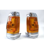Chrome Corner Light Lamp Indicator For Nissan Datsun 720 Pickup LH+RH Pair - $666.57 MXN