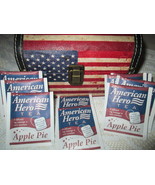 Patriotic American Hero Apple Pie Tea  in Rustic  Mini Trunk Box - £63.94 GBP