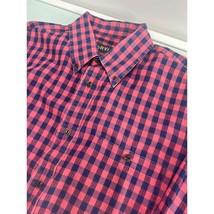 Orvis Men Shirt Gingham Plaid Long Sleeve Button Up Wrinkle Free Large L - £15.51 GBP