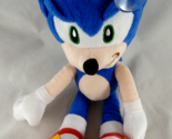 11&quot; Sonic The Hedgehog With Suction Cup Window Cling Plush Sega - £7.11 GBP