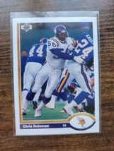 1991 Upper Deck #330 Chris Doleman - Minnesota Vikings - NFL - Fresh Pull - £1.77 GBP
