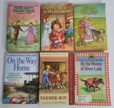 6 Laura Ingalls Wilder Children Books Lot Little House on the Prairie Series - £9.38 GBP