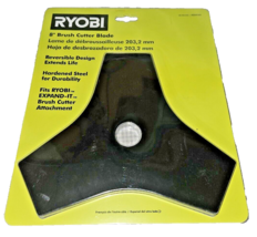 Ryobi Brush Cutter Blade 8&quot; Heavy Duty Hardened Steel For Expand-It Cutt... - £9.27 GBP